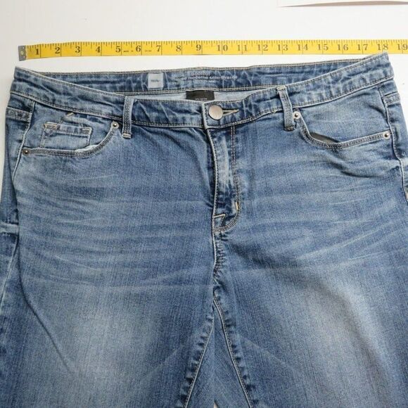 Mossimo Modern Bootcut Women's Size 14 Medium Wash Blue Denim Stretch 36X32 - Picture 6 of 13